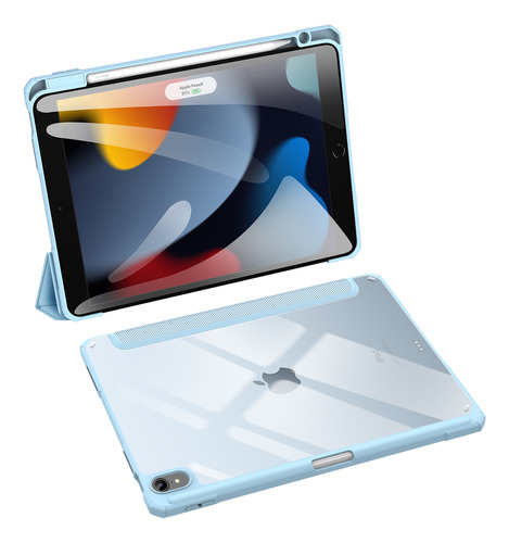 Funda De Piel Para iPad Pro 11 Air 4 Con Ranura Para Bolígra