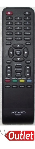 Control Remoto Original Rc6055a Tv Lcd Led Atvio