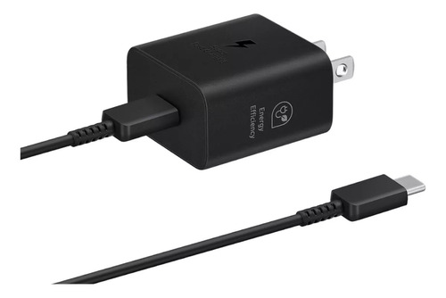 Cargador Adaptador Samsung 25w Cubo + Cable Usb C A C 2023 