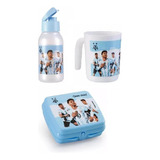 Set De Vianda X3 Eco + Sandw + Taza Tupperware® 0% De Bpa 