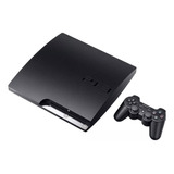 Playstation 3 Slim - Ps3 + 1 Controle + 3 Jogos