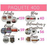 Paquete 400 Piezas De Maquillaje Premium Loreal Y Maybelline