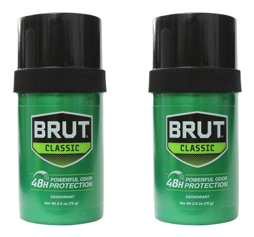 Brut Deodorant Stick Original Fragrance 71 Gr 2 Pack