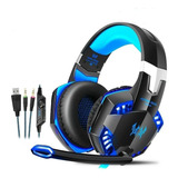 Auriculares Audifonos Diadema Gamer De 3,5 Mm Para Ps4 Y Xbo