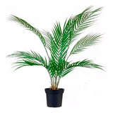 Planta Artificial 120 Cm Palmera Areca + Maceta