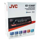 Autoestereo Jvc Kd-x280bt Usb Bluetooth Auxiliar Caratula 