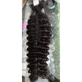 Extensiones De Cabello Natural Humano Ondulado Rizado 100gr