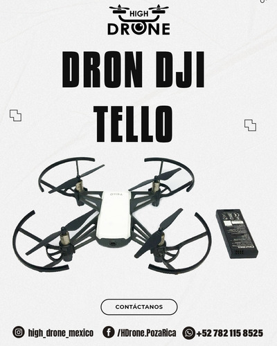 Drone Dji Tello Color Blanco