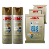 Kit 2 Anti Traça Jimo 300ml + 3 Cartelas Anti Traça Jimo