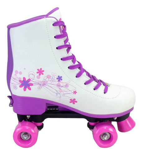 Patins Roller Infantil Adulto Feminino Quad 4 Rodas - Oferta