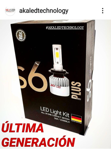 Kit Led Cree H7 La Mas Potente Blanco Hielo H7 Auto Moto