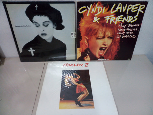 Lp Cyndi Lauper E Friends Lisa Tina Tuner - Lote Discos