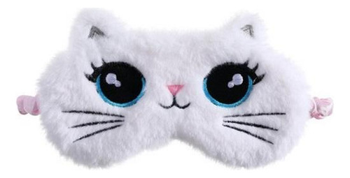 A Antifaz For Dormir De Gato De Peluche For Niños Y