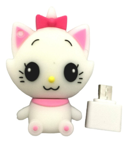 Memoria Usb 128gb Figura Gatita, Gatito, Ranita Garantizadas