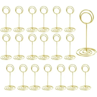 L Soporte Para Números De Mesa 20 Unidades Mini Tarjetero Z