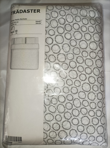 Funda Nórdica Cubre Edredón Ikea. Matrimonio Queen. Círculos