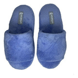 Pantuflones Abiertos/ Soft Azul Urbanas