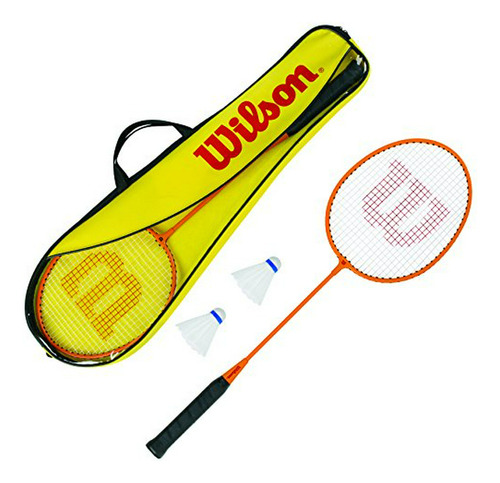 Set De Badminton Wilson, Unisex, Incluye 4 Raquetas