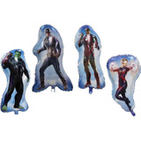 Pack 4 Globos Avengers Hulk C. America Ironman C. Marvel