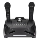 Máquina De Karaoke Bluetooth St2025 Potente Altavoz Dual