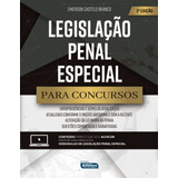 Legislação Penal Especial Para Concursos: Para Concursos, De Castelo Branco, Emerson. Concursos, Vol. Unico. Editorial Jafar Sistemas De Ensino E Cursos Livres, Tapa Mole, Edición 3 En Português, 2021