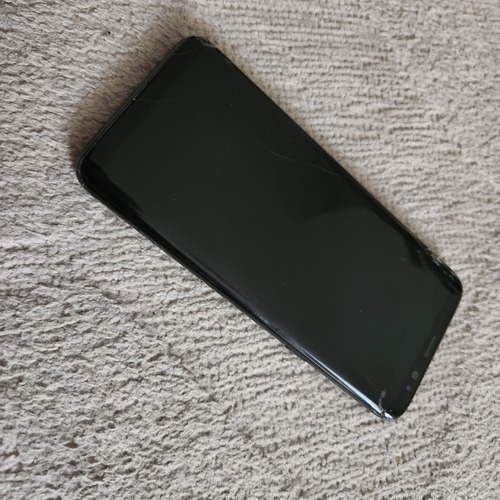 Celular Samsung S8 Preto 64 Gb Tela Trincada Bateria Fraca