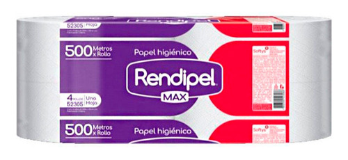 Papel Higiénico Rendipel 4x500