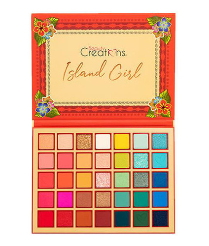 Paleta De Sombras Island Girl Beauty Creations Original 