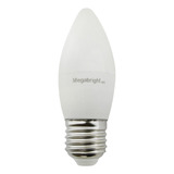 Ampolleta Led E27 5w50w Vela Luz Cálida Megabright