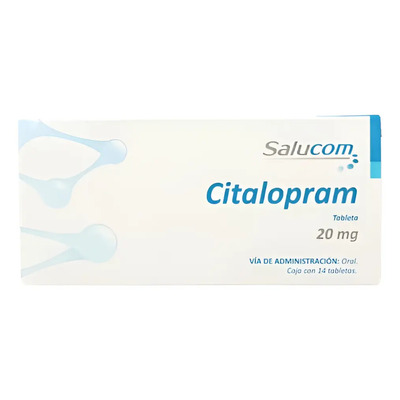 Citalopram 20 Mg Con 14 Tabletas | MercadoLibre