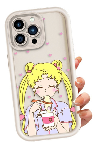 Funda De Teléfono Anime Sailor Moon Para iPhone 15, 14, 13,