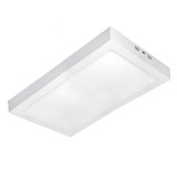 Plafon Led 36w Retangular 30x60 Sobrepor Branco Frio Bivolt