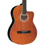 Violao Vogga Vce310 Nylon Sh Cor Marrom Material Do Diapasão Dark Maple Orientação Da Mão Destro