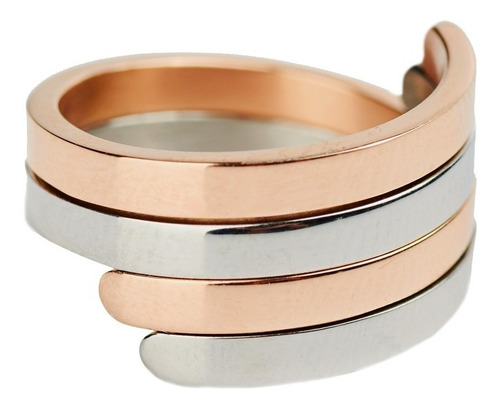 Anillos Mujer Acero Inoxidable, Set 2 En 1, Regalos Luckyly