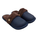 Zuecos Pantuflas Hombre Harenna Goma Abrigo 39 Al 44