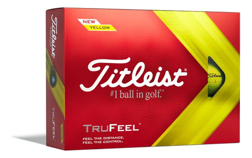 Pelota De Golf Titleist Trufeel Amarilla 2022