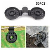 50pzs Clips De Red De Sombra Para Fijación De Hebilla Tensor Clips Malla Sombra Para Jardin Ojillo Sujetador Clip Para Malla Sombra Y Tela Paisaje