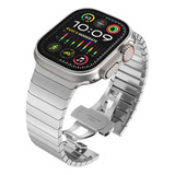 Malla Para Apple Watch Series 9/8/7/se Ultra 49mm Plata_d