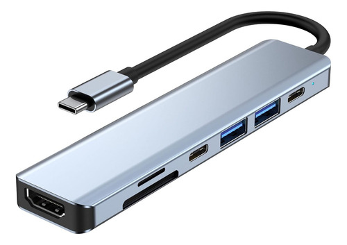 Adaptador Usb C Hub Para Macbook Pro/macbook Air 2020 2019 2