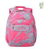 Mochila Escolar Totto Gommas Rpet Rosado Dina