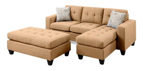 Sala Emmaline Haspe Beige Izquierda Sala Sofa Mueble