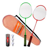 Bádminton Racket Set 2 Raquetas Y 3  Gallito 