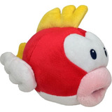 Peluche Cheep Cheep Pez Super Mario Bros 10x15 Cm