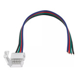 Conector Para Cinta Led 5050 Rgb C/cable Simple Macroled