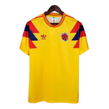 Camiseta Conmemorativa Selección Colombia Retro 1990*deluxe*