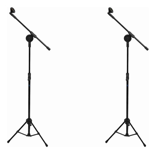 Pedestal Microfone Visão Vpe2bk Para Mic Com Cachimbo 02 Un