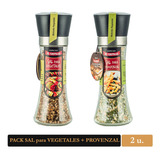 Pack Molinillo Sal Vegetales + Provenzal El Castillo 2 U.