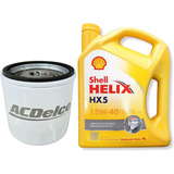 Kit De Filtro Y Aceite Chevrolet Corsa Original Helix 15w 40