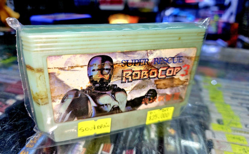 Robocop 3 Super Rescue Soulbrain Family Game '90 Local Mg