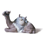 Lladr Figura De Beln De Camel. Figura De Camello De Porcelan